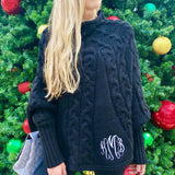 Monogram Stella Knit Poncho