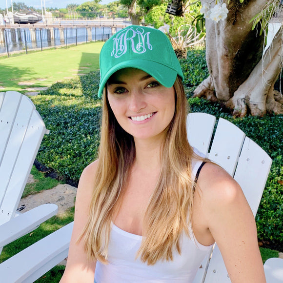 Monogram Shamrock Hat