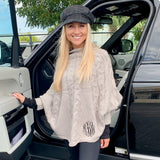 Monogram Stella Knit Poncho